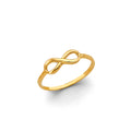 14K Yellow Gold Infiniti Ring