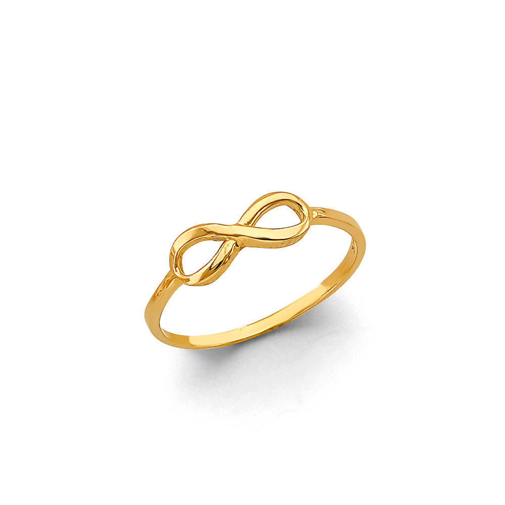14K Yellow Gold Infiniti Ring