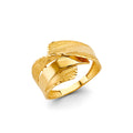 14K Yellow Gold Fancy Ladies Ring