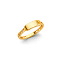14K Yellow Gold Ladies Ring