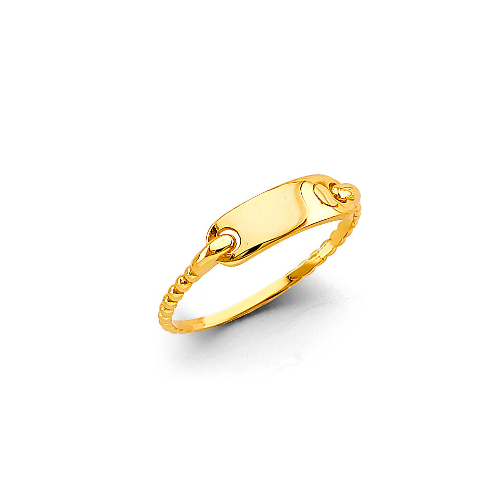 14K Yellow Gold Ladies Ring