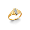 14K Two Tone Gold St. Jude Ring