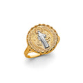 14K Two Tone Gold San Benito Ring