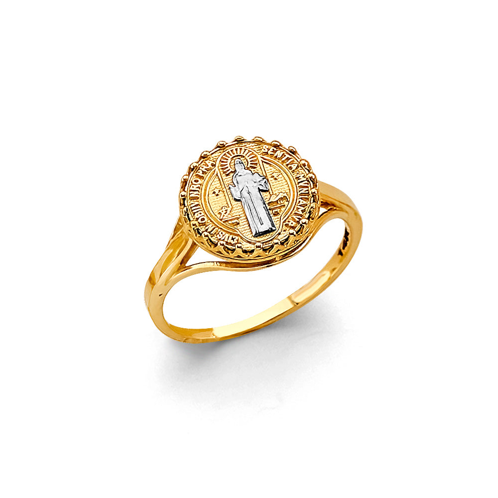 14K Two Tone Gold San Benito Ring