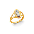 14K Two Tone Gold St. Jude Babies Ring