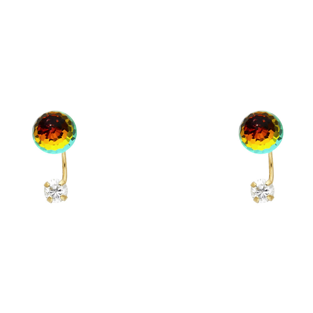14K Stud Earrings (ST175)