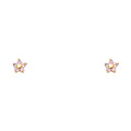 14K Yellow Gold Stud Earrings (ST223)