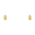 14K Yellow Gold Stud Earrings (ST272)