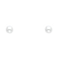14K Yellow Gold 5 mm Pearl Stud (ST350)