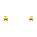 14K Yellow Gold Stud Earrings (ST440)