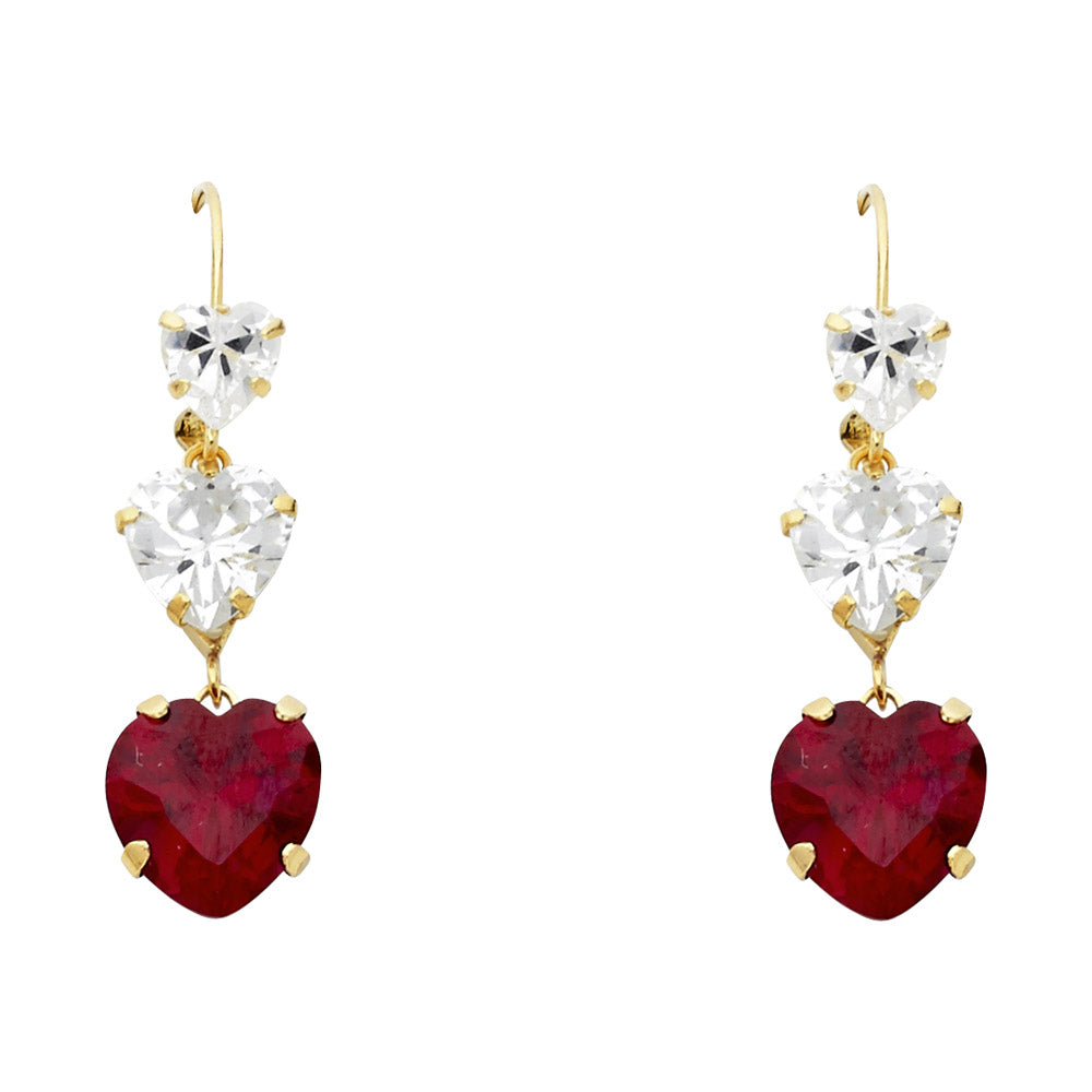 14K Yellow Gold Stud Earrings (ST464)