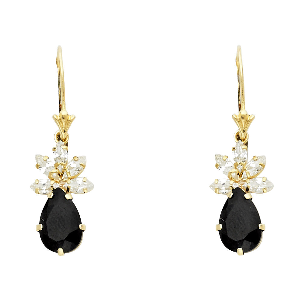 14K Yellow Gold Stud Earrings (ST465)
