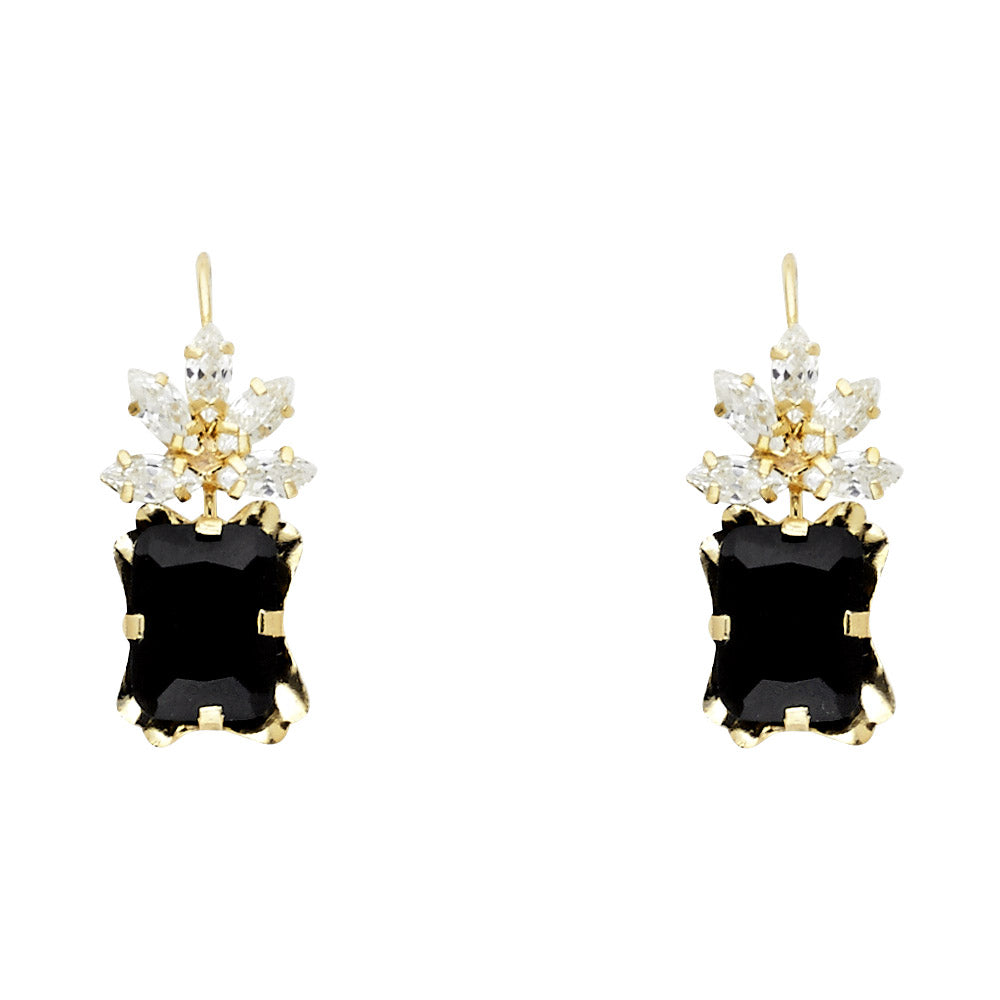 14K Yellow Gold Stud Earrings (ST469)