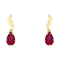 14K Yellow Gold Stud Earrings (ST474)