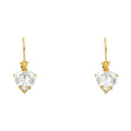 14K Yellow Gold Stud Earrings (ST475)