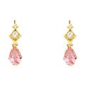 14K Yellow Gold Stud Earrings (ST477)