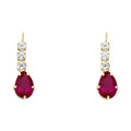14K Yellow Gold Stud Earrings (ST478)