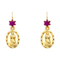 14K Yellow Gold Stud Earrings (ST480)