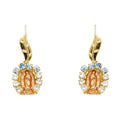 14K Yellow Gold Stud Earrings (ST482)