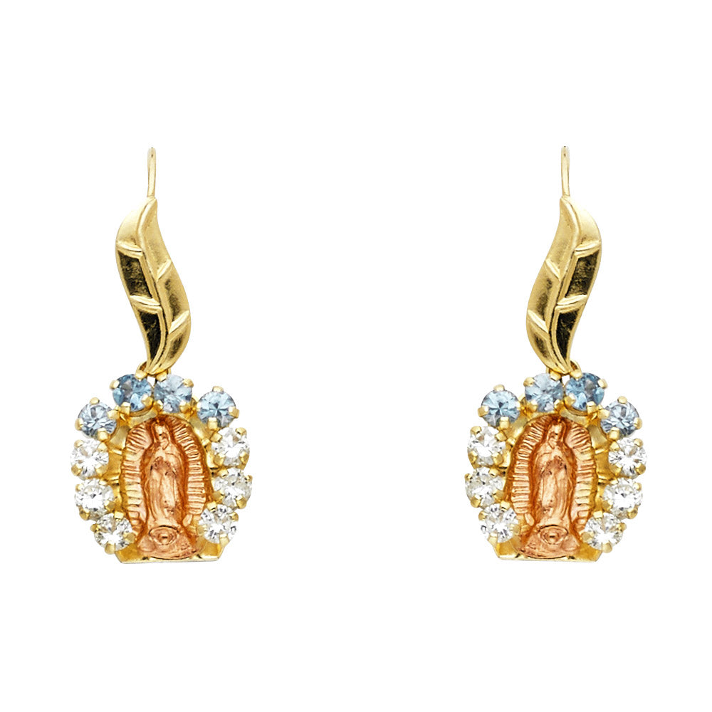 14K Yellow Gold Stud Earrings (ST482)