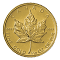 1/10 oz Canadian Gold Maple Leaf Coins