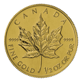 1/2 oz Gold Canadian Maple Leaf Coin