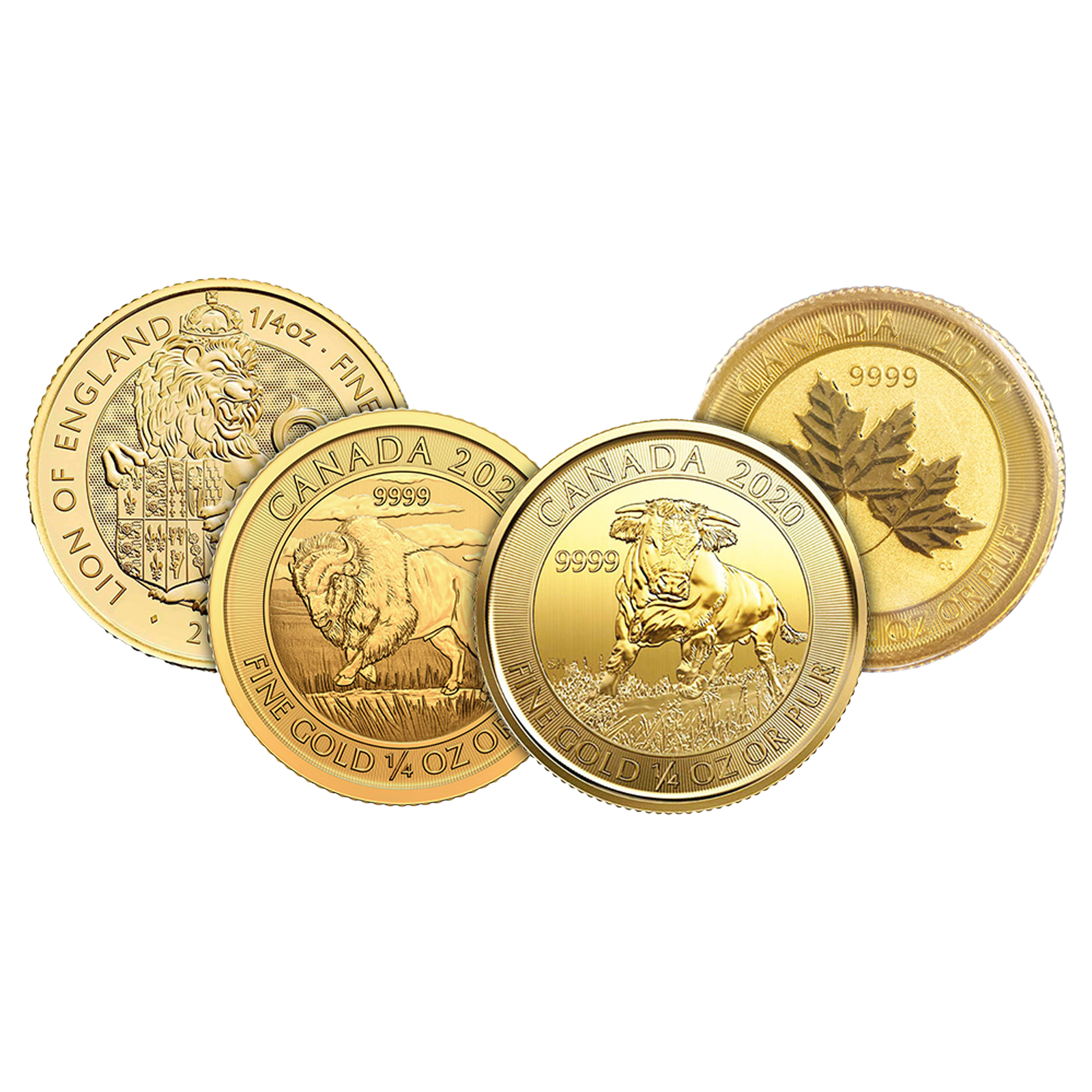 1/4 oz Gold Round or Coin .999+ (Any Mint, Random Year)