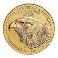 1 oz Gold Eagle Coins (new design - mid 2021 and later)