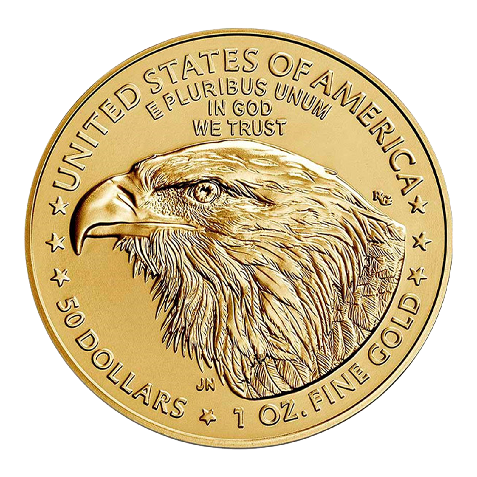 1 oz Gold Eagle Coins (new design - mid 2021 and later)