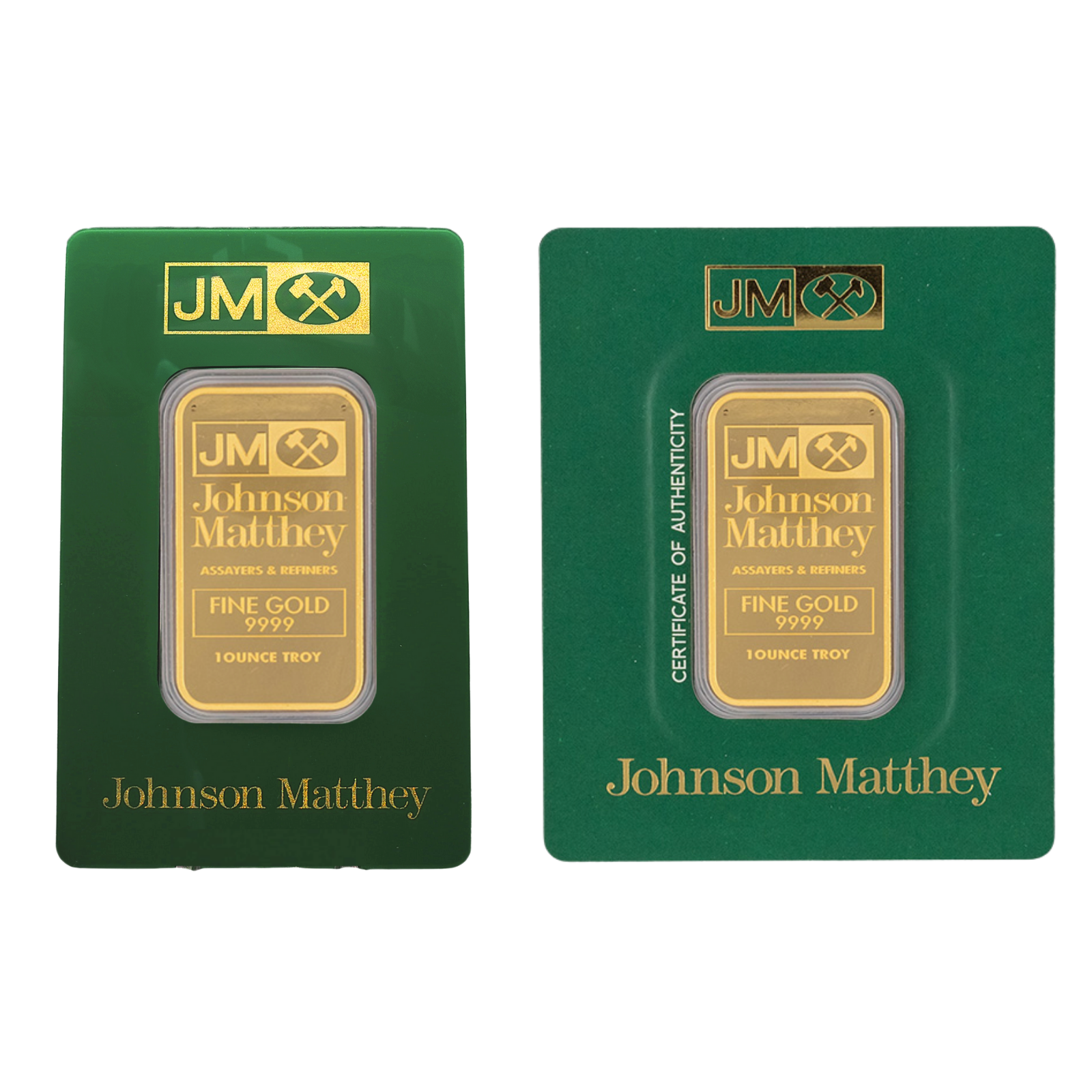1 oz Gold Bar .9999 - Johnson Matthey