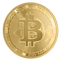 Buy 1 oz Pure Gold Bitcoin Round .9999