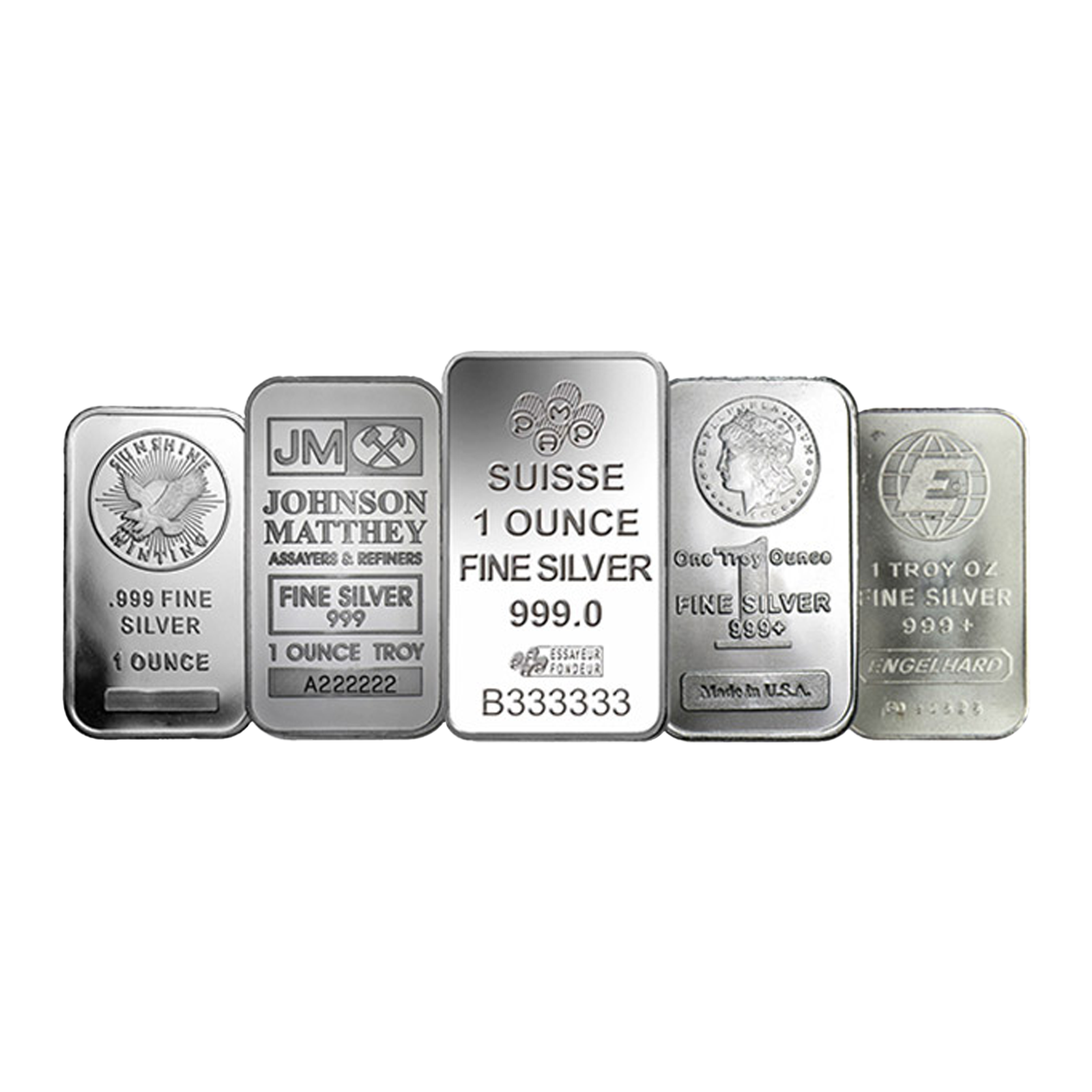 1 oz Silver Bars
