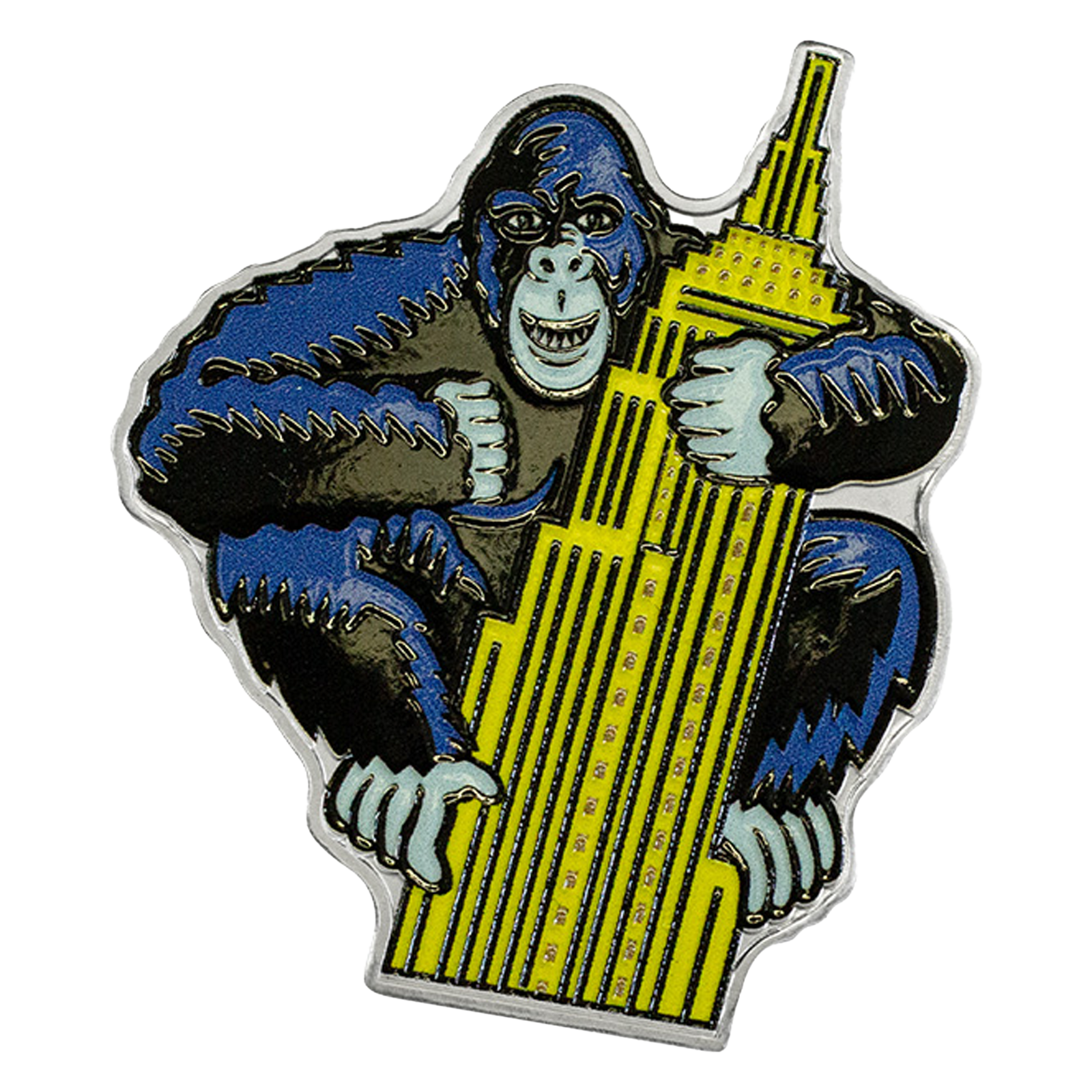 Buy 1 oz Silver Burton Morris Gorilla Coin (2023)