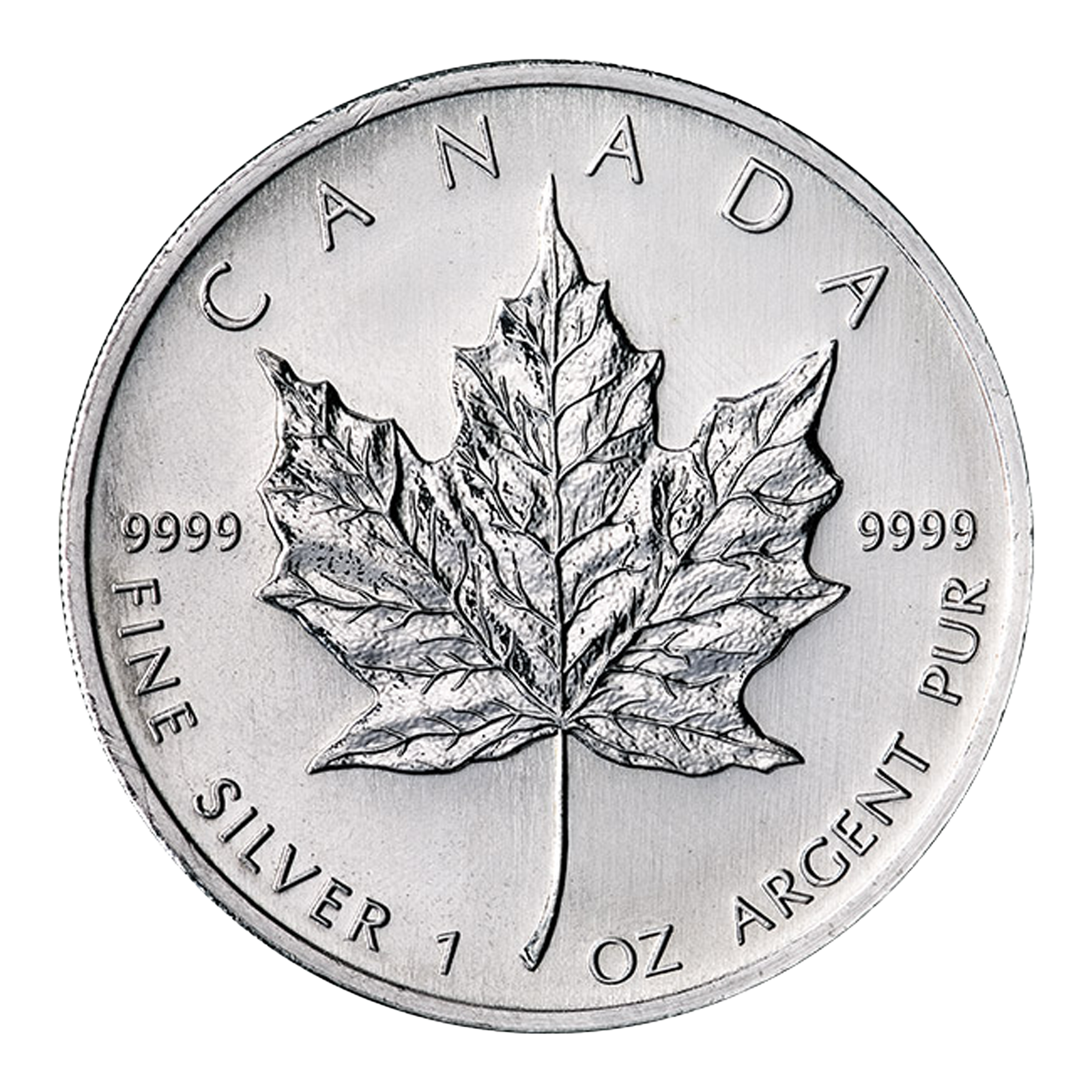 1 oz Canadian Silver Maple Leaf Coins