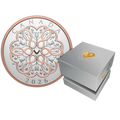Buy 1 oz Silver Celebrate Love Rose Gold Plated Coin (2026) {US Shipping the week of March 2nd}