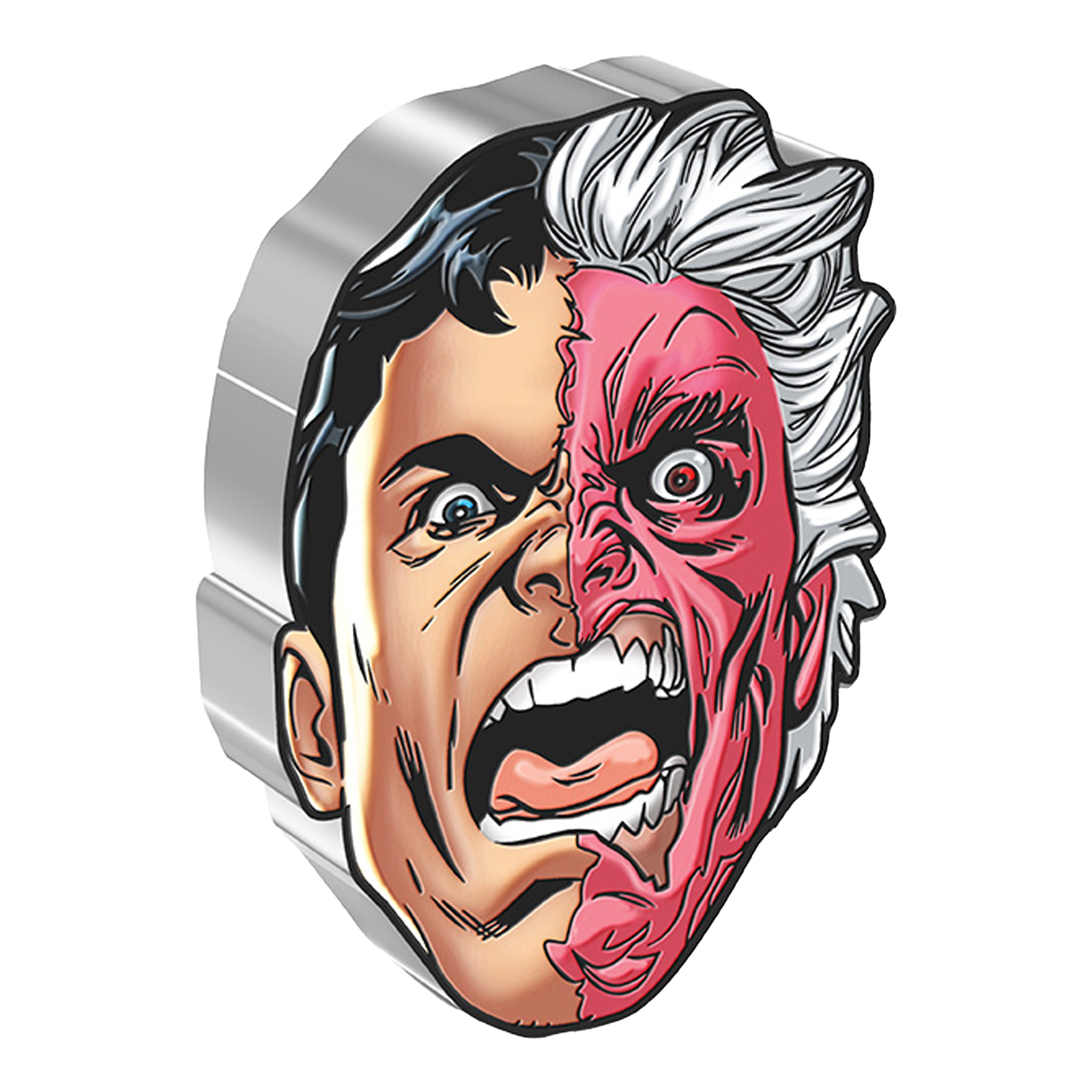 Buy 1 oz Silver Faces of Gotham™ TWO-FACE™ Coin (2022)