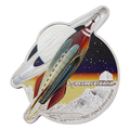Buy 1 oz Silver Retrofuturism Rocket Coin (2021)