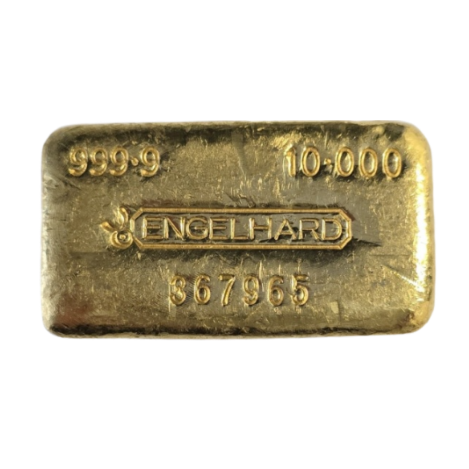 10 oz Gold Bar - Engelhard (vintage)