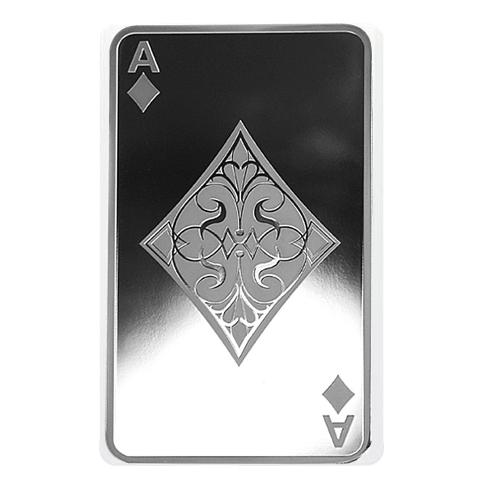 Buy 10 oz Silver Bar - Ace of Diamonds