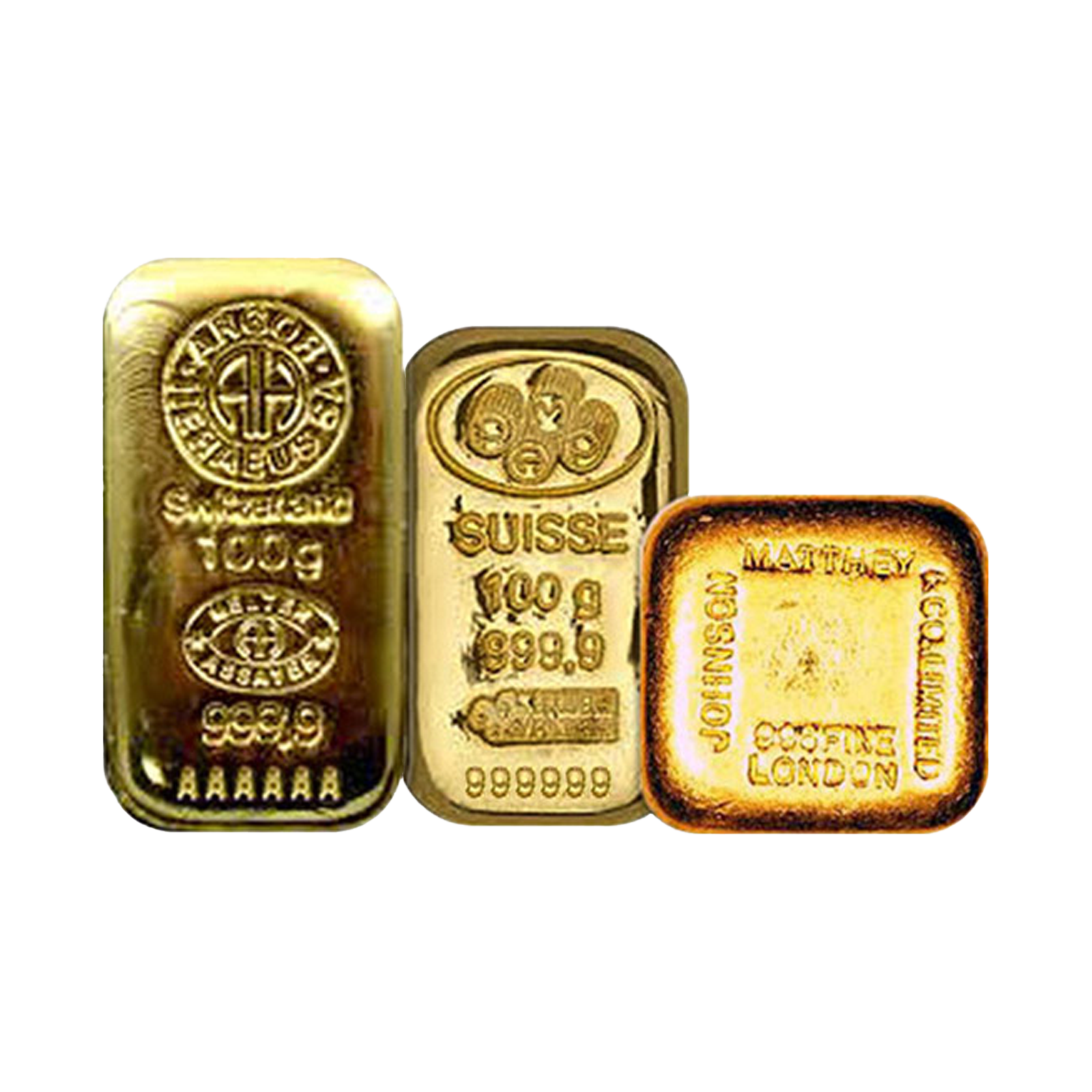 100 g Gold Bar Cast