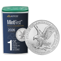 2026 MintFirst™ Silver Eagle Coins (tube of 20)