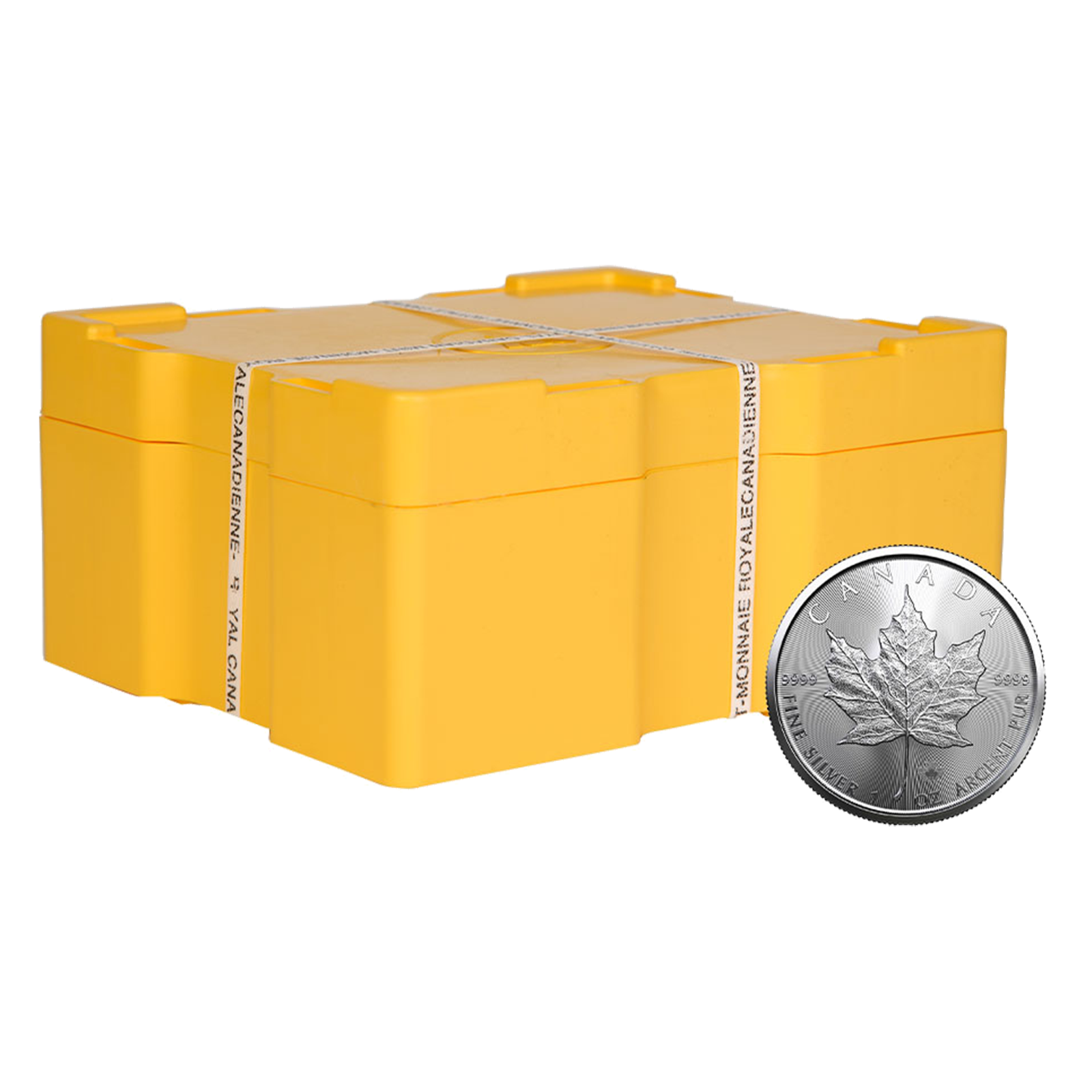 2026 MintFirst™ Silver Maple Leaf Coin Monster Box (500 pcs 1 oz coins)