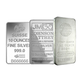 10 oz Silver Bars